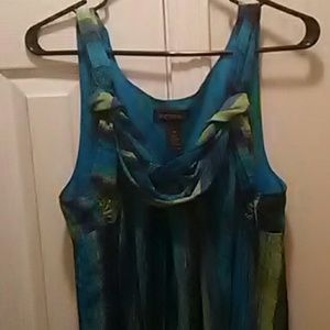 Lane Bryant sz 18 tunic length top